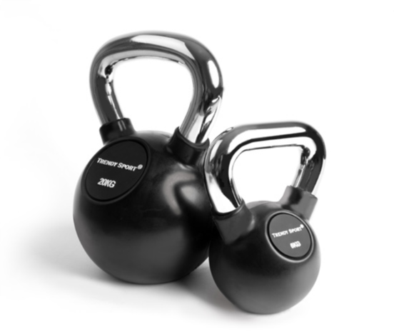 [25751] TRENDY SPORT KETTLEBELL CHROOM (4 kg)