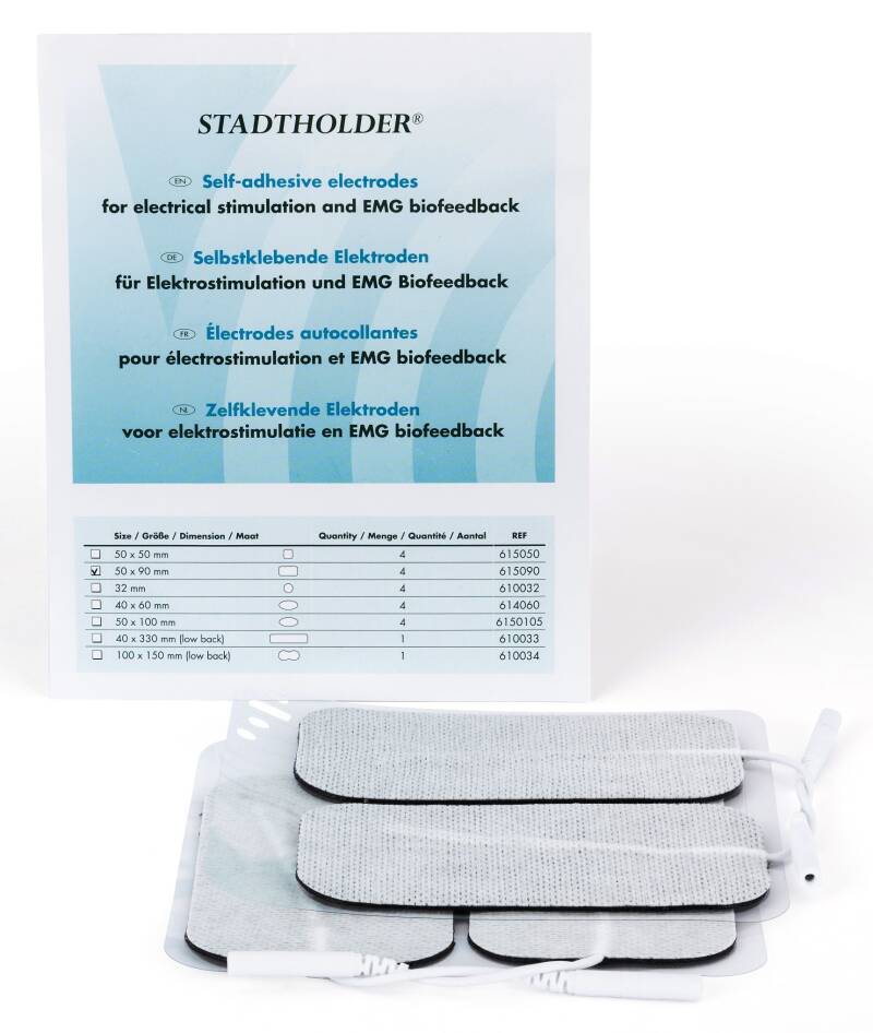 [24103] KLEEFELEKTRODEN SET VAN 4 STUKS
