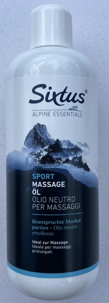 SIXTUS MASSAGE OLIE