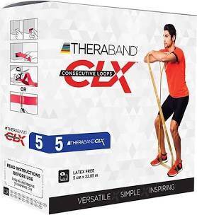 [25298] THERABAND CLX LOOP - 22 M (Light)