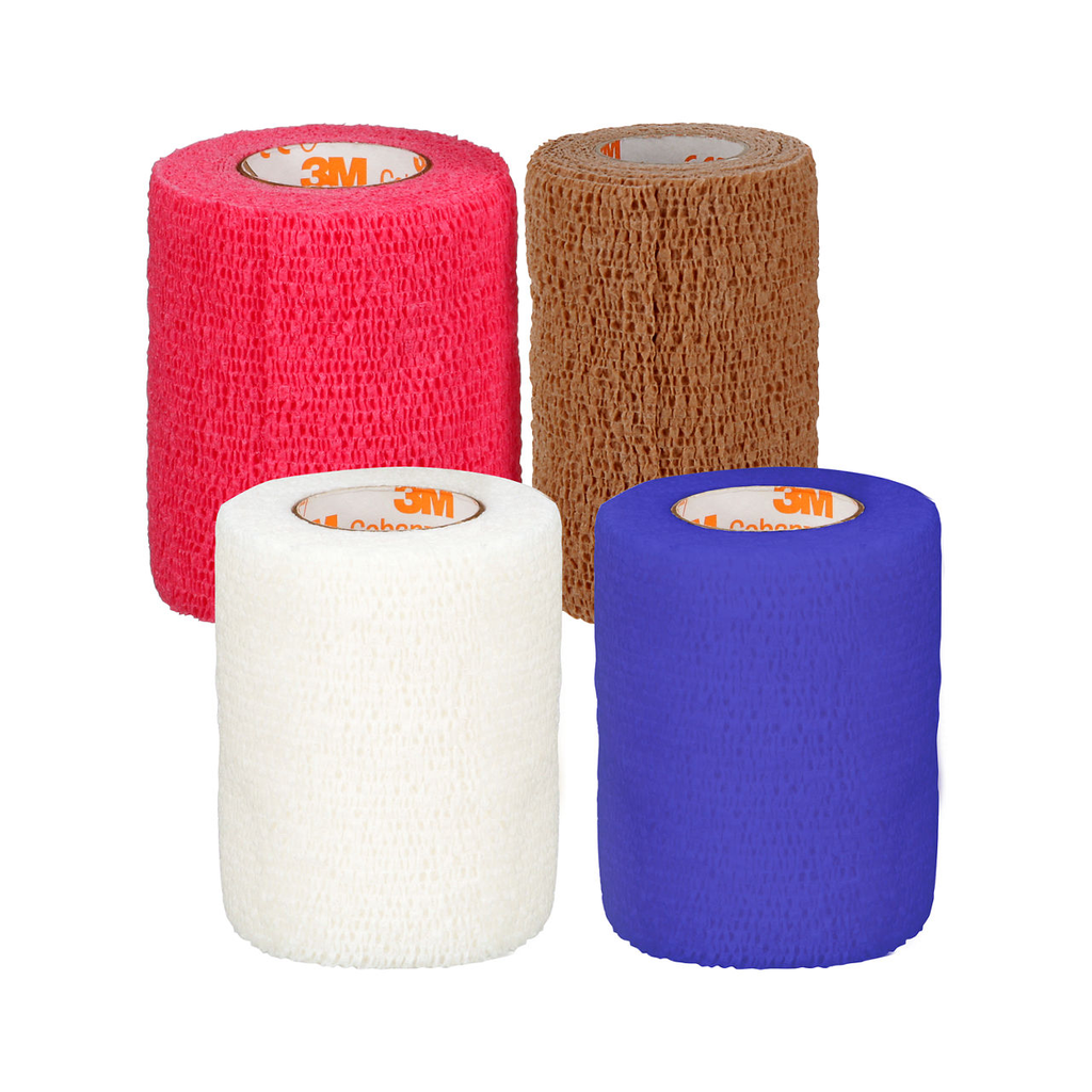 [10238] COBAN 7,5 CM (Rood, Per stuk)