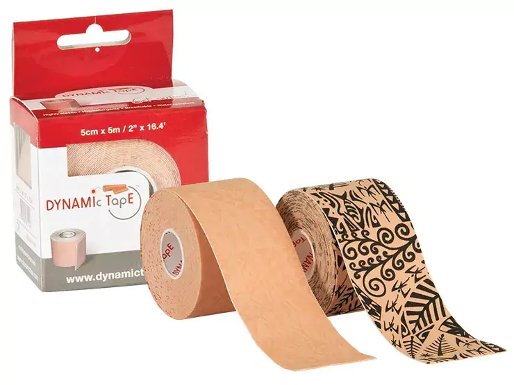 [10414] DYNAMIC TAPE 7,5 CM 4 STUKS (Zwart)