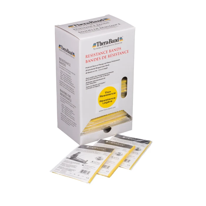 [25276] THERABAND DISPENSER - 30 SETS VAN 1,5 M (Licht)