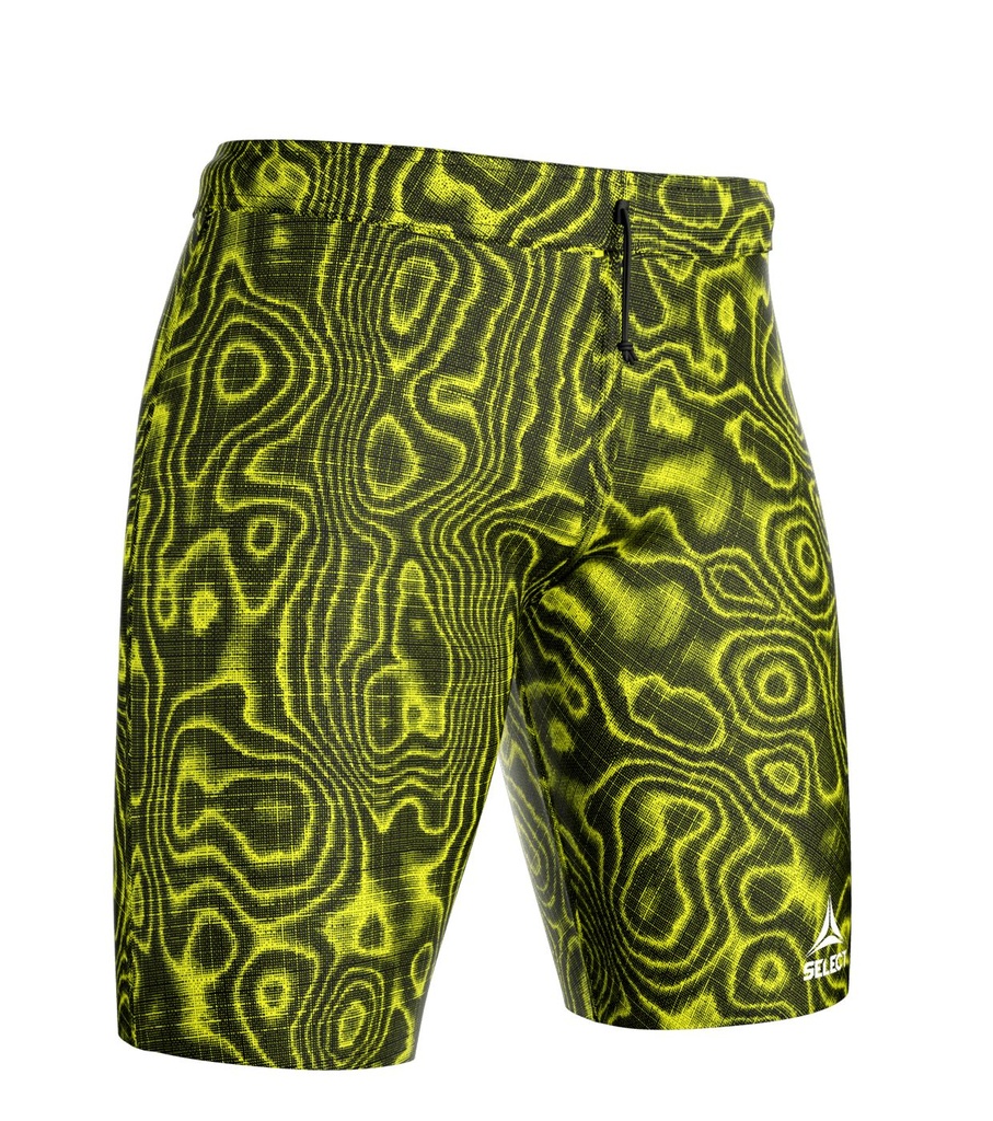 [5681301141] Select Thermoshort Zwart/Groen (S)
