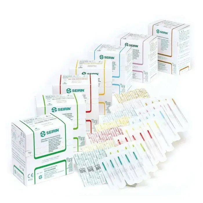 SEIRIN J-TYPE DRY NEEDLING NAALDEN 100 STUKS — productfoto.